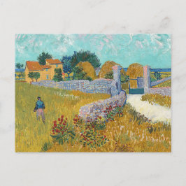Bauernhaus in Provence von Vincent Van Gogh Postca Postkarte