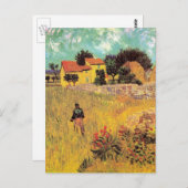 Bauernhaus in Provence von Vincent van Gogh Postkarte (Vorne/Hinten)