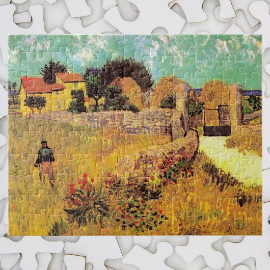 Bauernhaus in Provence von Vincent van Gogh Puzzle