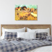 Bauernhaus in Provence von Vincent van Gogh van Go Leinwanddruck (Insitu (Schlafzimmer))