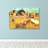 Bauernhaus in Provence von Vincent van Gogh van Go Leinwanddruck (Insitu (Holzboden))