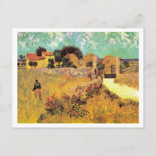 Bauernhaus in Provence von Vincent van Gogh van Go Postkarte