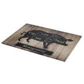 Bauernhaus-industrieller Schneidebrett (Ecke)