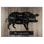 Bauernhaus-industrieller Schneidebrett (Vorderseite)