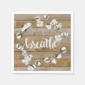 Bauernhaus Inspiration - atmen Serviette (Vorderseite)