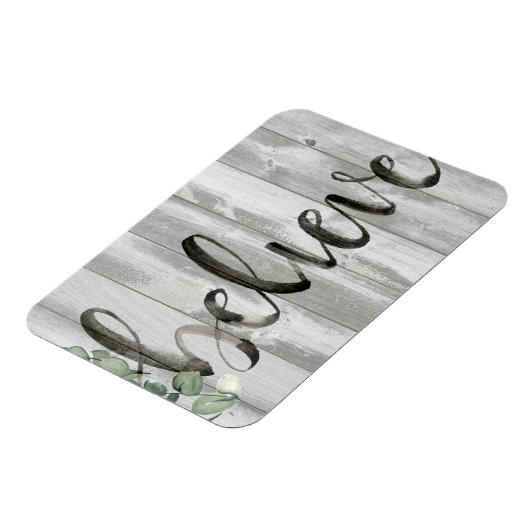 Bauernhaus Inspiration - Glauben Magnet (Linke Seite)