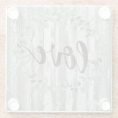 Bauernhaus-Inspiration - Liebe Glasuntersetzer (Rückseite)