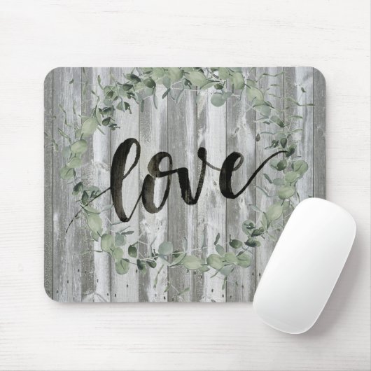 Bauernhaus Inspiration - Liebe Mousepad (Mit Mouse)