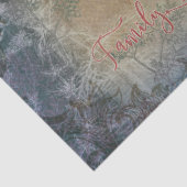 Bauernhaus Küche Kuh Rooster Dusty Blue Decoupage Seidenpapier (Ausschnitt)