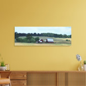 Bauernhaus Leinwanddruck (Insitu (Wohnzimmer))