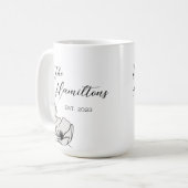 Bauernhaus Magnolia Custom Establishment Year Kaffeetasse (Vorderseite Links)