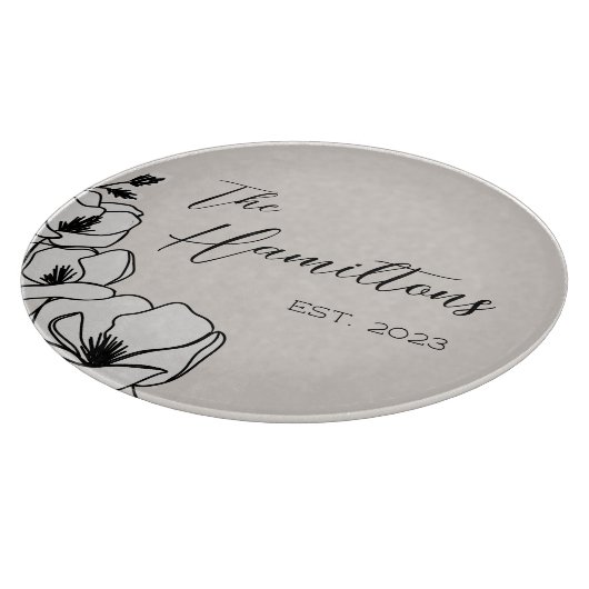 Bauernhaus Magnolia Custom Establishment Year Schneidebrett (Ecke)