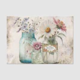 Bauernhaus Mason Jars Seidenpapier