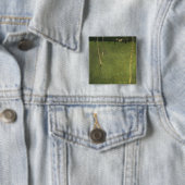 Bauernhaus mit Birken-Bäumen, 1900 Button (Beispiel)
