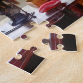 Bauernhaus mit Nähmaschine Puzzle (Seite)