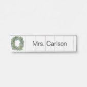 Bauernhaus-Namensschild - Gewohnheit Türschild (Vorderseite )