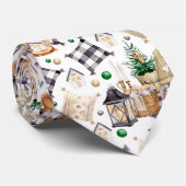 Bauernhaus Pillows Lanterns Weihnachtsbaum Krawatte (Gerollt)