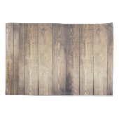 Bauernhaus Rustic Light Bard Wood Planks Kissenbezug (Rückseite-Links)