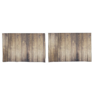 Bauernhaus Rustic Light Bard Wood Planks Kissenbezug