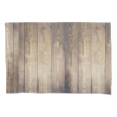 Bauernhaus Rustic Light Bard Wood Planks Kissenbezug (Vorderseite-Links)
