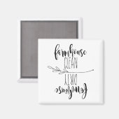 Bauernhaus Sauberkeit/Geschirrspülmaschine Magnet (Vorderseite/Rückseite)