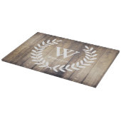 Bauernhaus-Scheunen-hölzerner weißer Schneidebrett (Ecke)