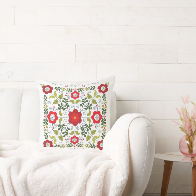 Bauernhaus Style Matyo Kissen (Liege)