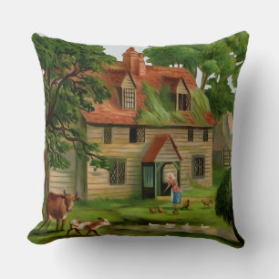 Bauernhaus und ländlicher Garten Kissen