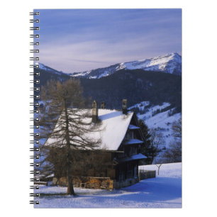 Bauernhaus und Mount Rigi und Pilatus, Notizblock