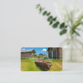 Bauernhaus Urlaub Vermietung Foto Visitenkarte (Stehend Vorderseite)