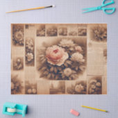 Bauernhaus Vintages Dekopapier Seidenpapier (Basteln)