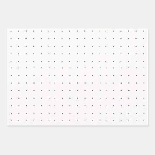 Bauernhaus Weihnachten Weichgrüne Geschenkpapier Set (Vorderseite 3)