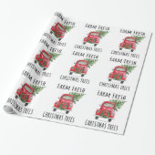 Bauernhaus-WeihnachtsPackpapier Geschenkpapier (Ungerollt)