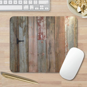 Bauernhaus Western Stallholz Mousepad