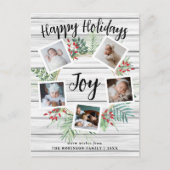 Bauernhaus Wreath Foto Collage Weihnachten (Vorderseite)