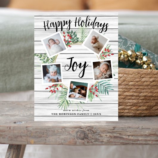 Bauernhaus Wreath Foto Collage Weihnachten