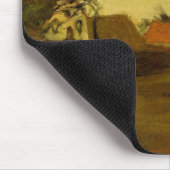 Bauernhäuser Loosduinen Haag von Vincent van Gogh Mousepad (Ecke)