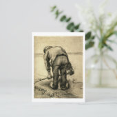 Bauernhebee, Vincent van Gogh Postkarte (Stehend Vorderseite)