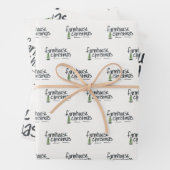 Bauernheirat Geschenkpapier Set (Beispiel)