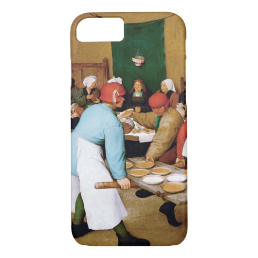 Bauernhochzeit, Pieter Bruegel Case-Mate iPhone Hülle (Rückseite)