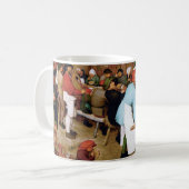 Bauernhochzeit, Pieter Bruegel Kaffeetasse (Vorderseite Links)