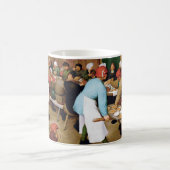 Bauernhochzeit, Pieter Bruegel Kaffeetasse (Mittel)