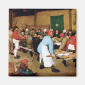 Bauernhochzeit, Pieter Bruegel Magnet (Vorne)