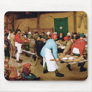 Bauernhochzeit, Pieter Bruegel Mousepad