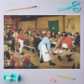 Bauernhochzeit, Pieter Bruegel Seidenpapier (Basteln)