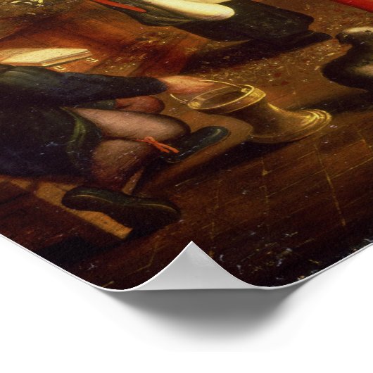 Bauernhochzeit Poster (Ecke)