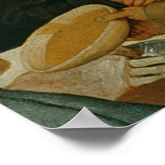 Bauernhochzeit Poster (Ecke)