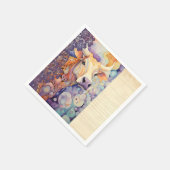 Bauernhochzeit Serviette (Ecke)