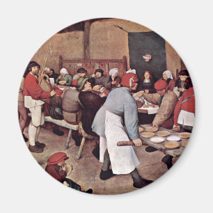 Bauernhochzeit Von Bruegel D. Ä. Pieter Magnet
