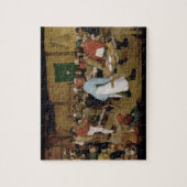 Bauernhochzeit von Peiter Breugel dem Älteren 1567 Puzzle (Vertikal)